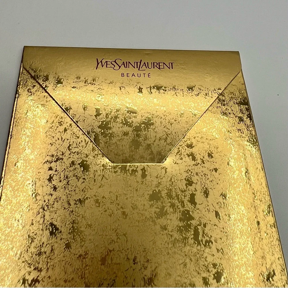 Yves Saint Laurent Gold Stationery Cards